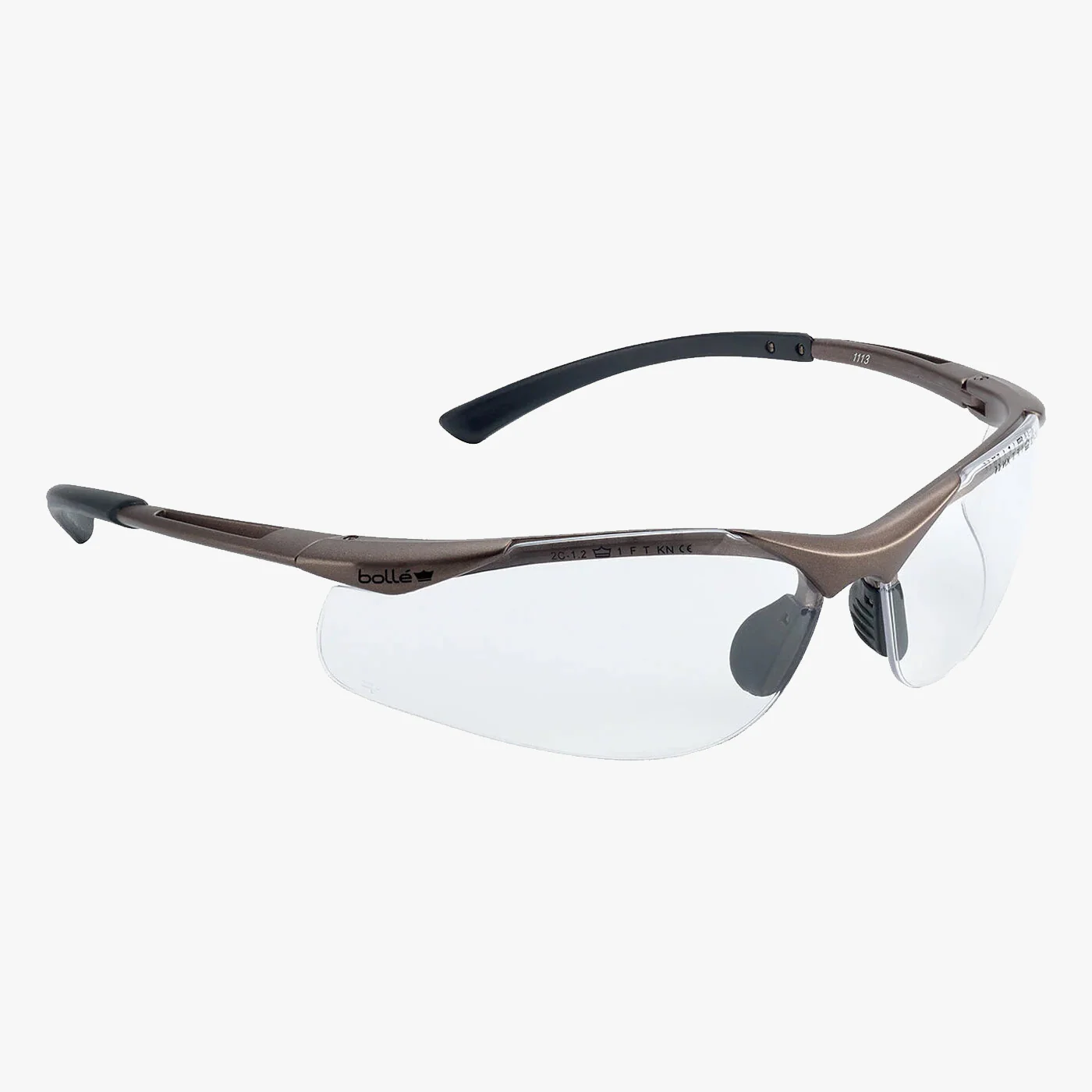 Bolle Contour II Safety Glasses - Anti-Scratch & Anti-Fog - Image 5
