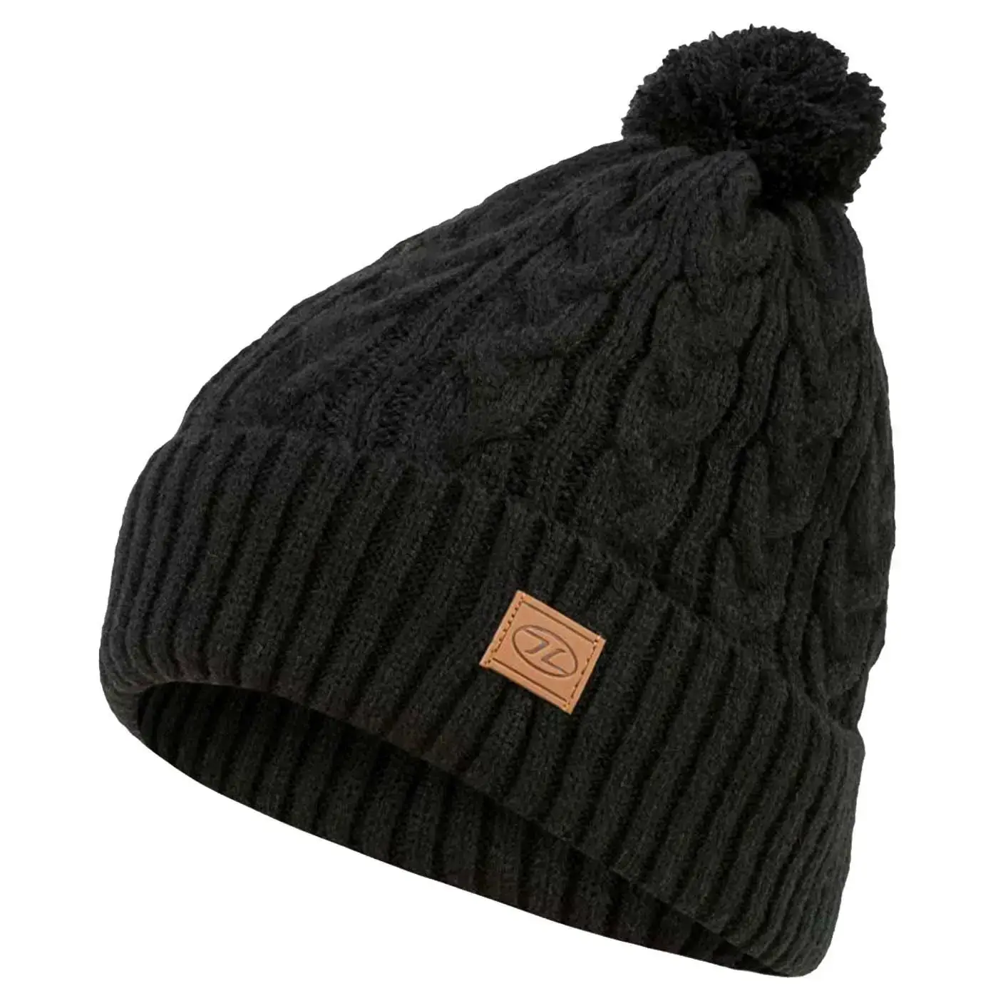 Highlander Beira Lined Bobble Hat - Fleece Lined Knit Winter Hat - Image 3