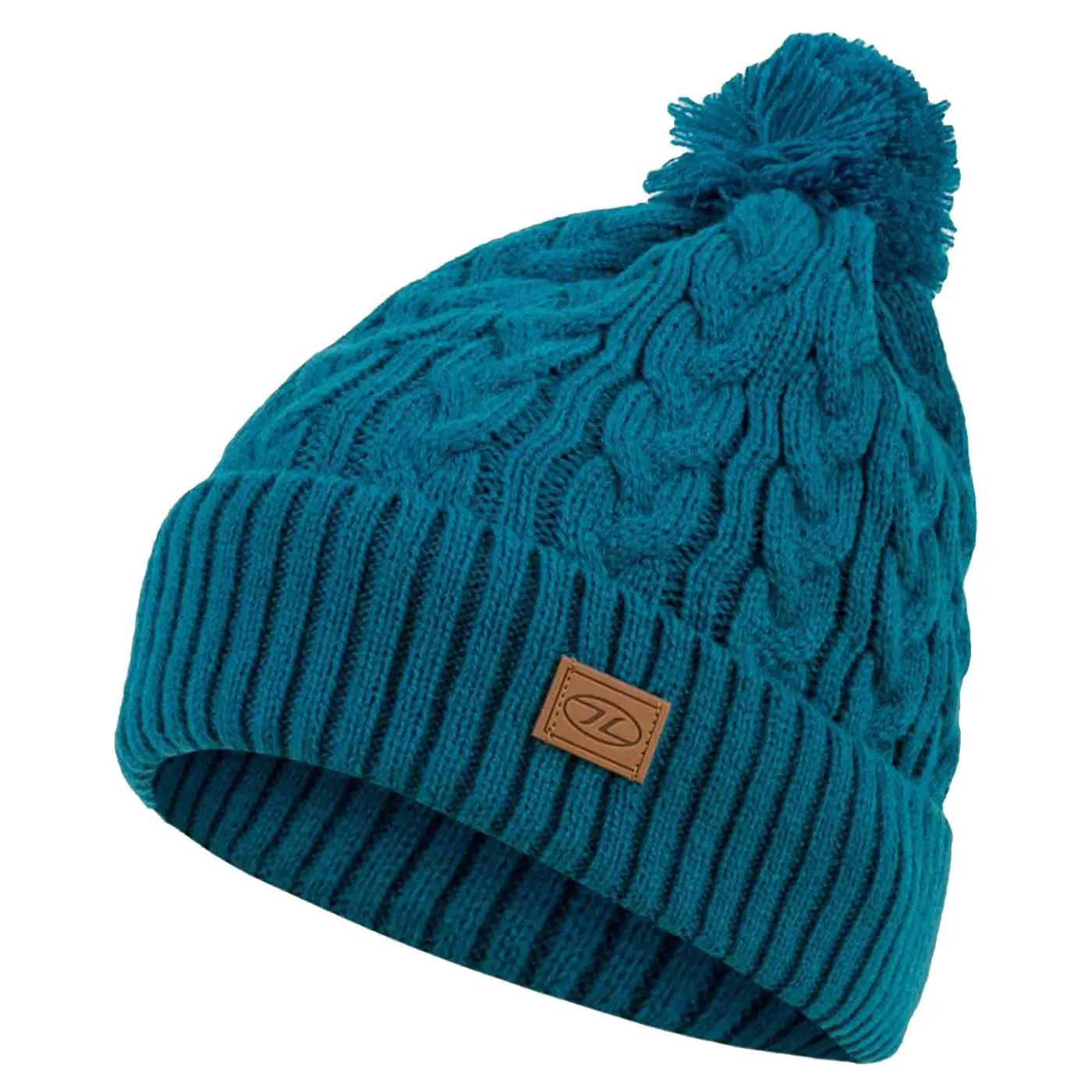 Highlander Beira Lined Bobble Hat - Fleece Lined Knit Winter Hat - Image 4