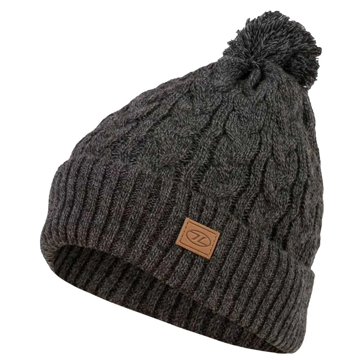 Highlander Beira Lined Bobble Hat - Fleece Lined Knit Winter Hat - Image 5