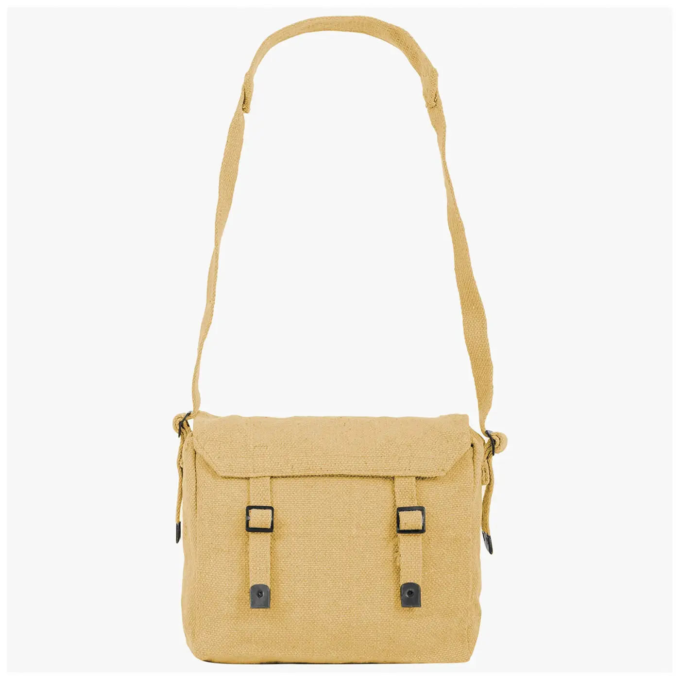 Highlander Canvas Webbing Haversack - Compact Vintage Shoulder Bag - Image 4