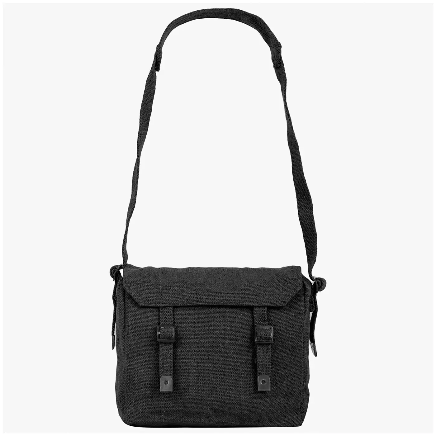 Highlander Canvas Webbing Haversack - Compact Vintage Shoulder Bag - Image 5
