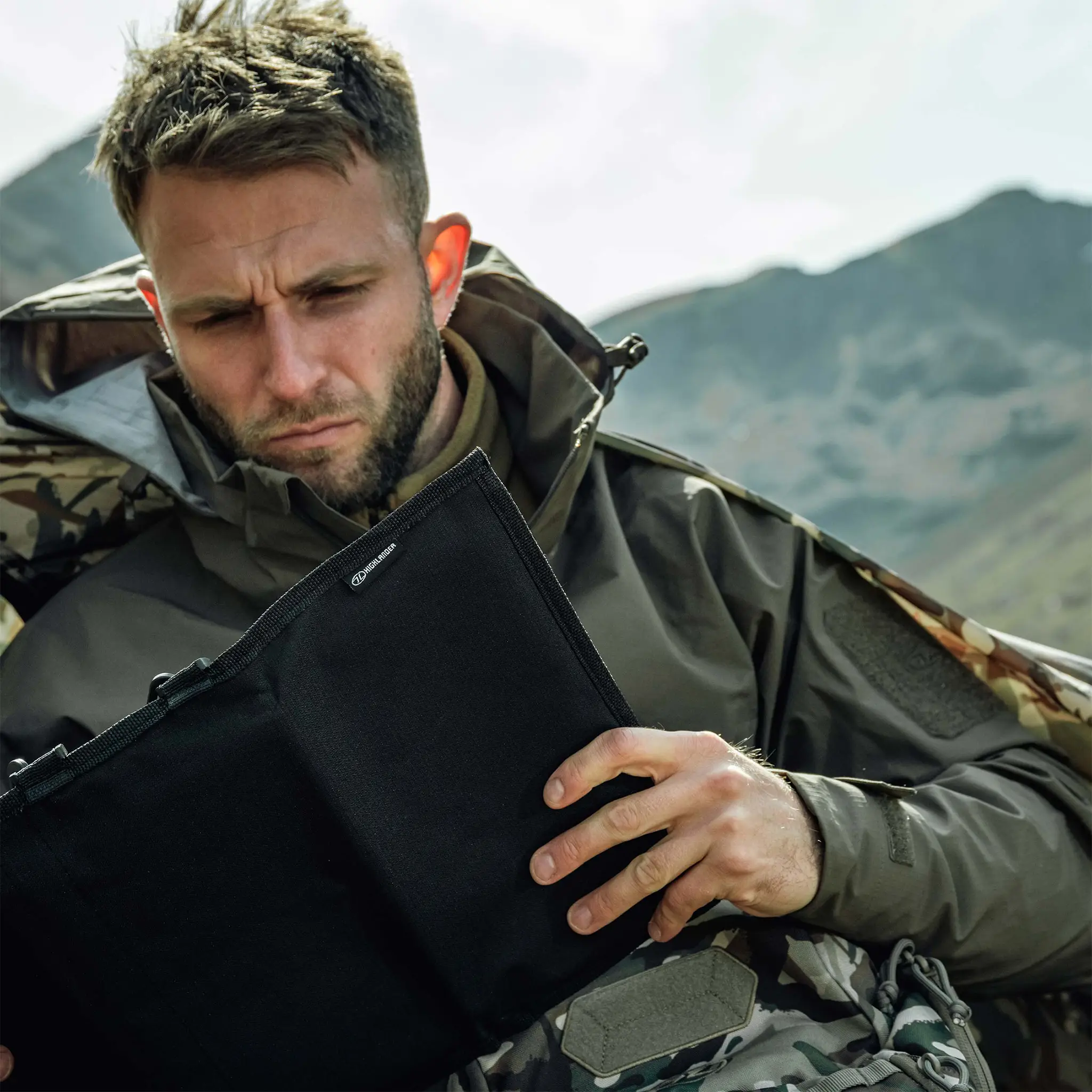 Highlander Cyclone Pro Waterproof Jacket - Men's Hooded Shell - Image 9