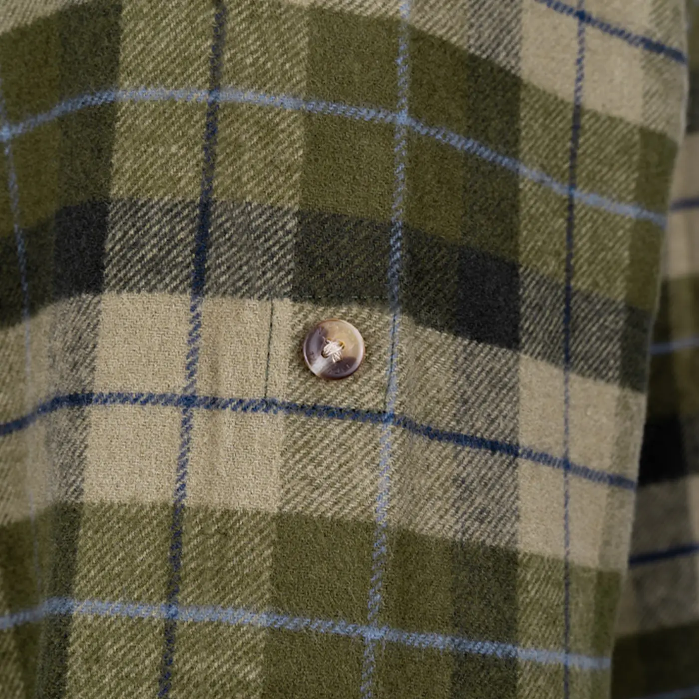 Jack Pyke Bleasdale Heavy Flannel Shirt - Country Brushed Cotton Shirt - Image 11