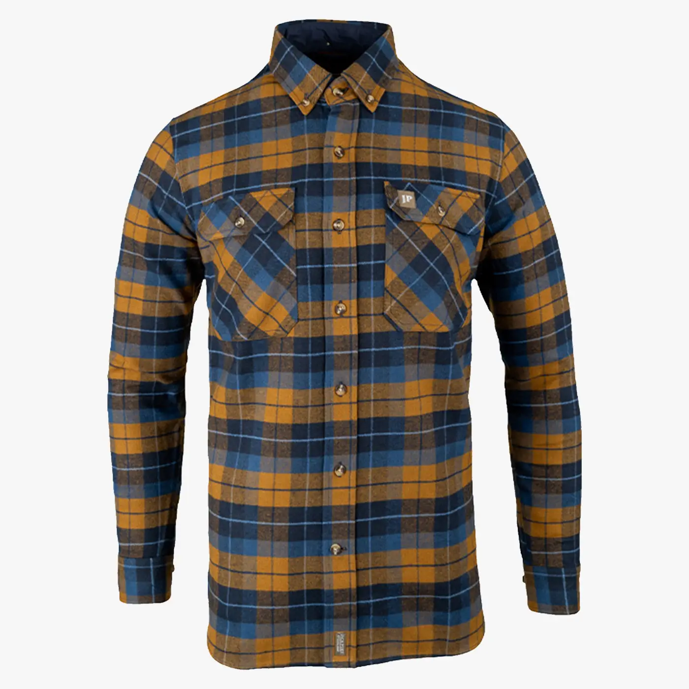 Jack Pyke Bleasdale Heavy Flannel Shirt - Country Brushed Cotton Shirt - Image 12