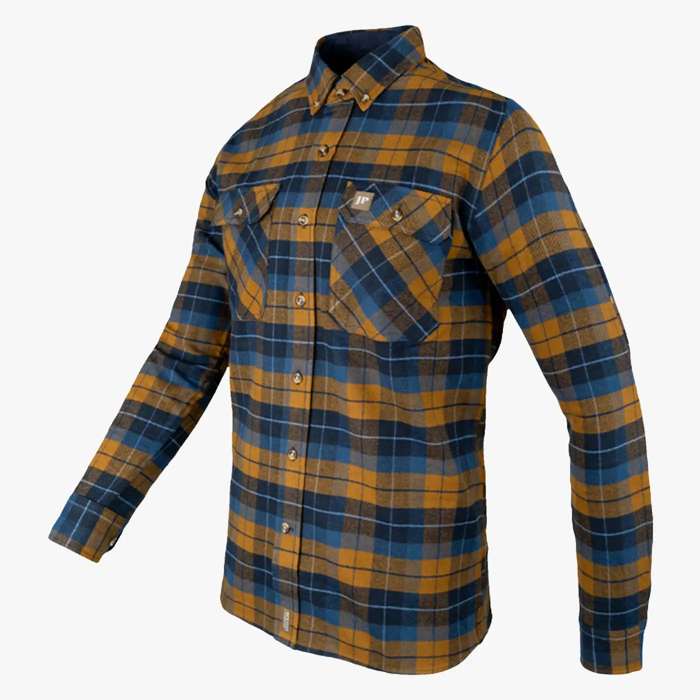 Jack Pyke Bleasdale Heavy Flannel Shirt - Country Brushed Cotton Shirt - Image 13