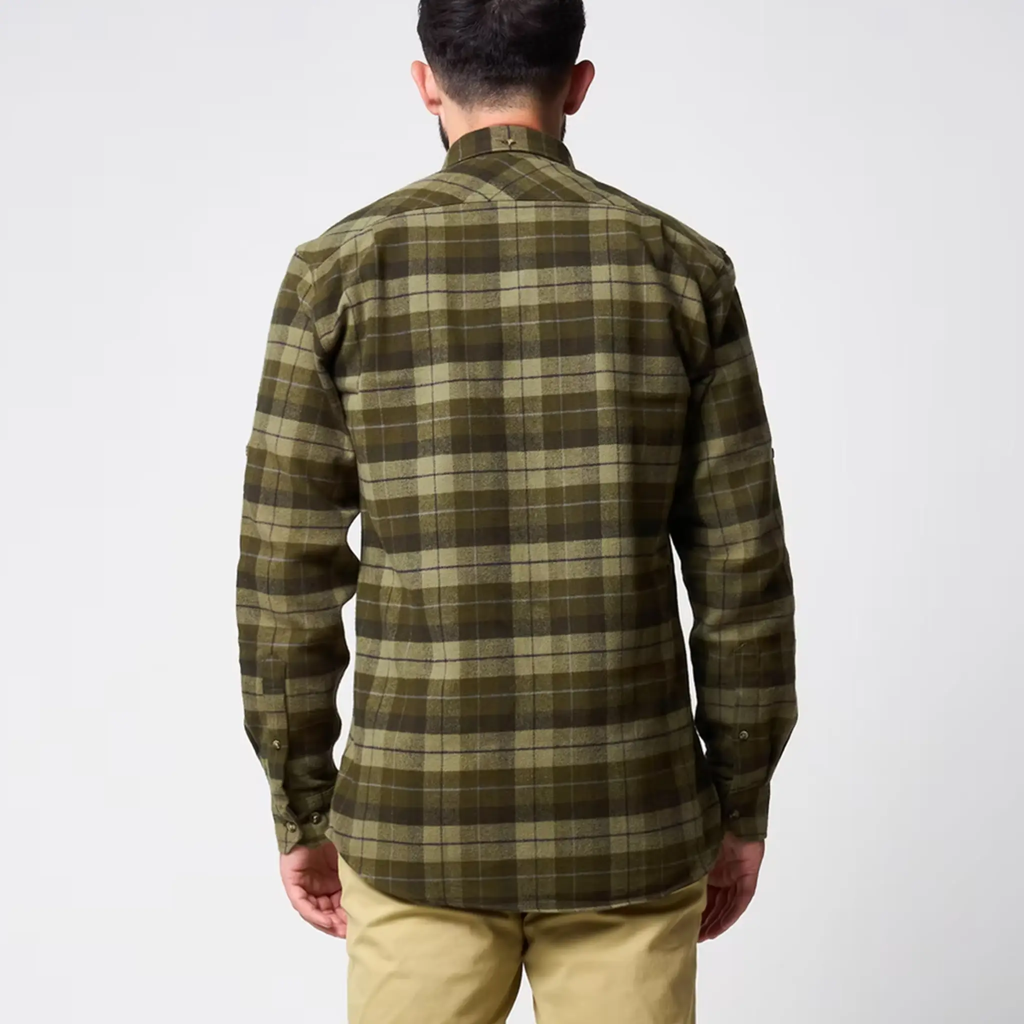 Jack Pyke Bleasdale Heavy Flannel Shirt - Country Brushed Cotton Shirt - Image 4