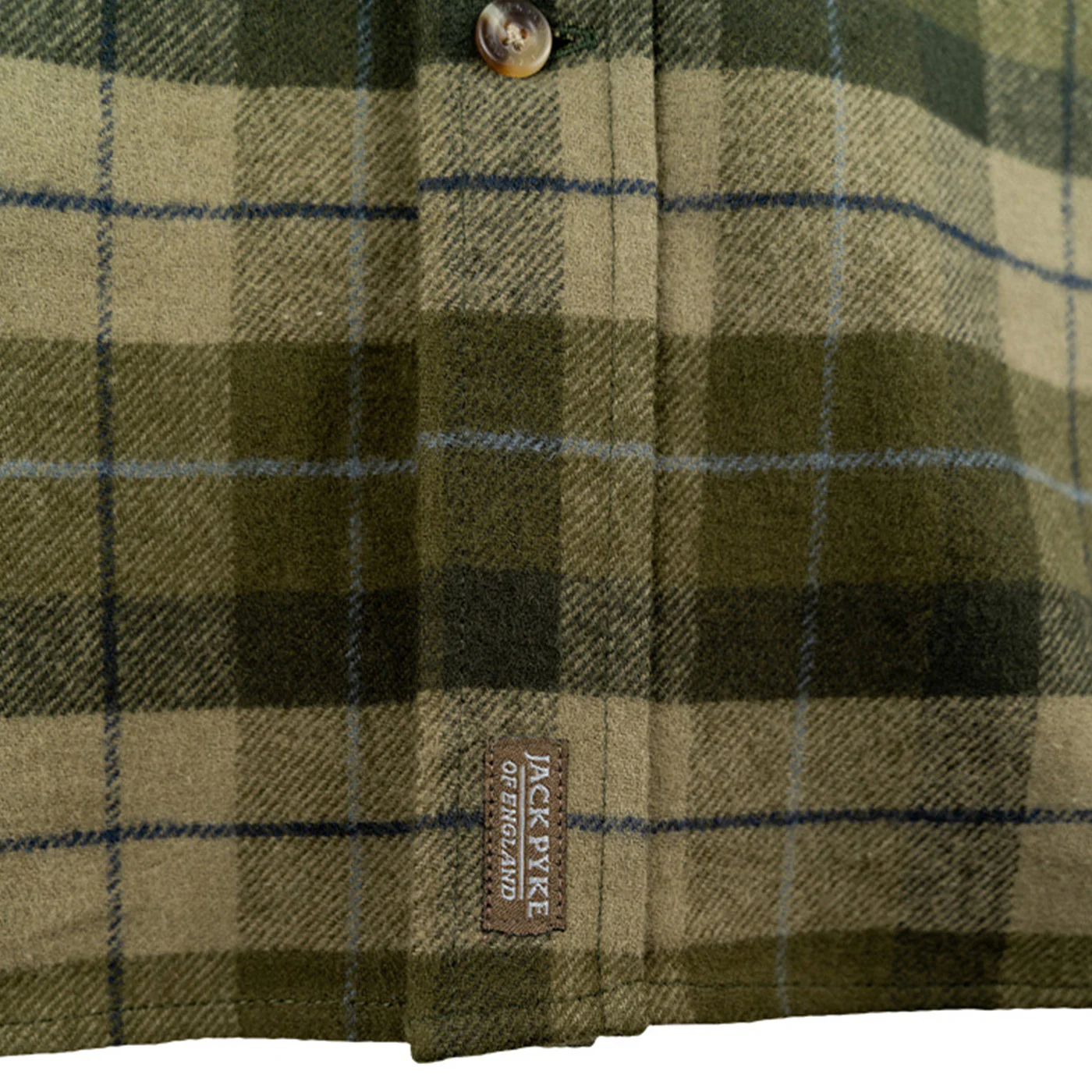 Jack Pyke Bleasdale Heavy Flannel Shirt - Country Brushed Cotton Shirt - Image 8