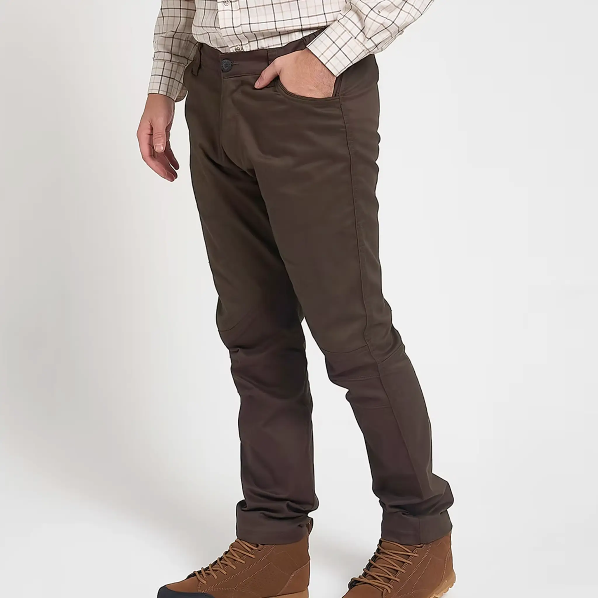 Jack Pyke Cotton Stretch Trousers - Olive Brown - Image 4