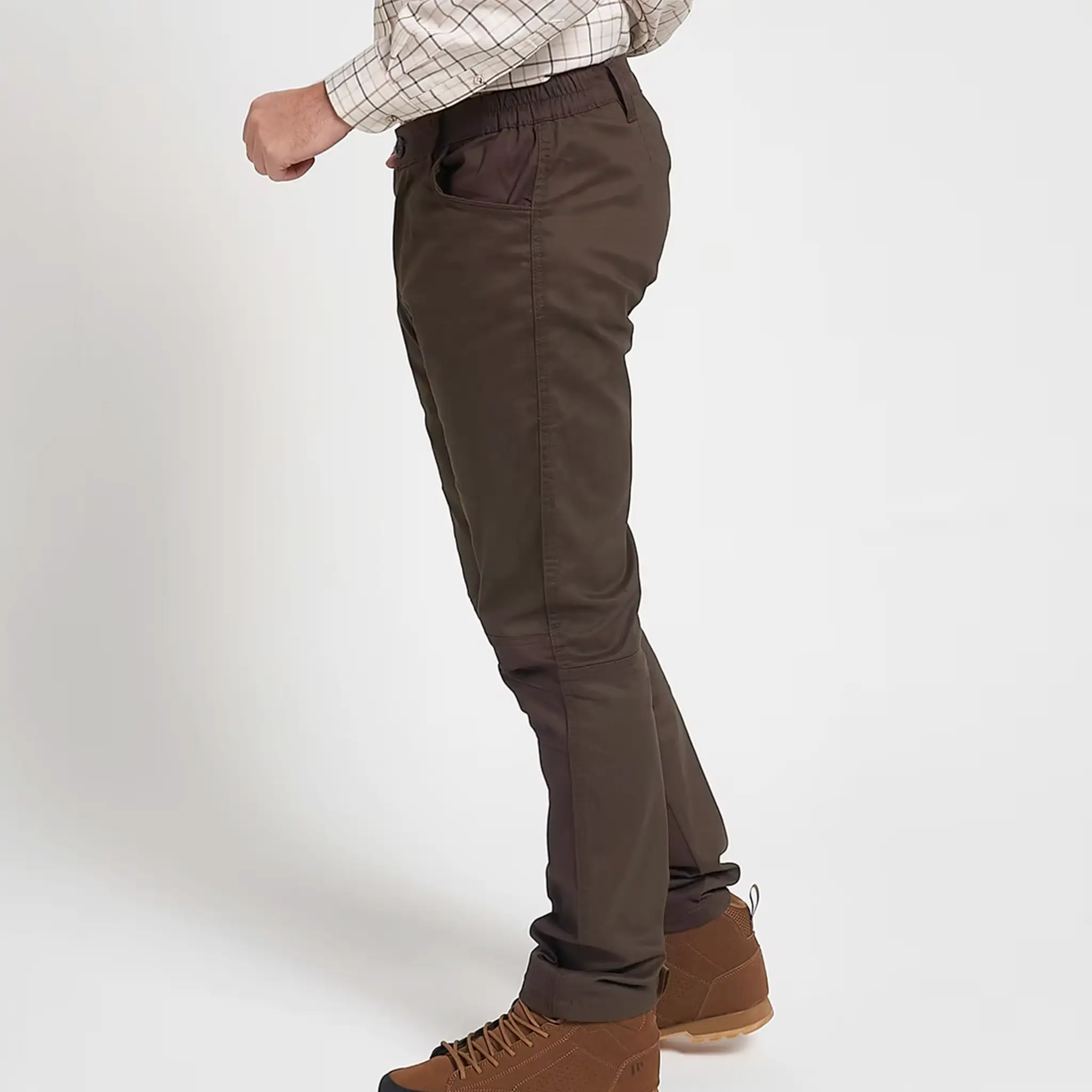 Jack Pyke Cotton Stretch Trousers - Olive Brown - Image 5