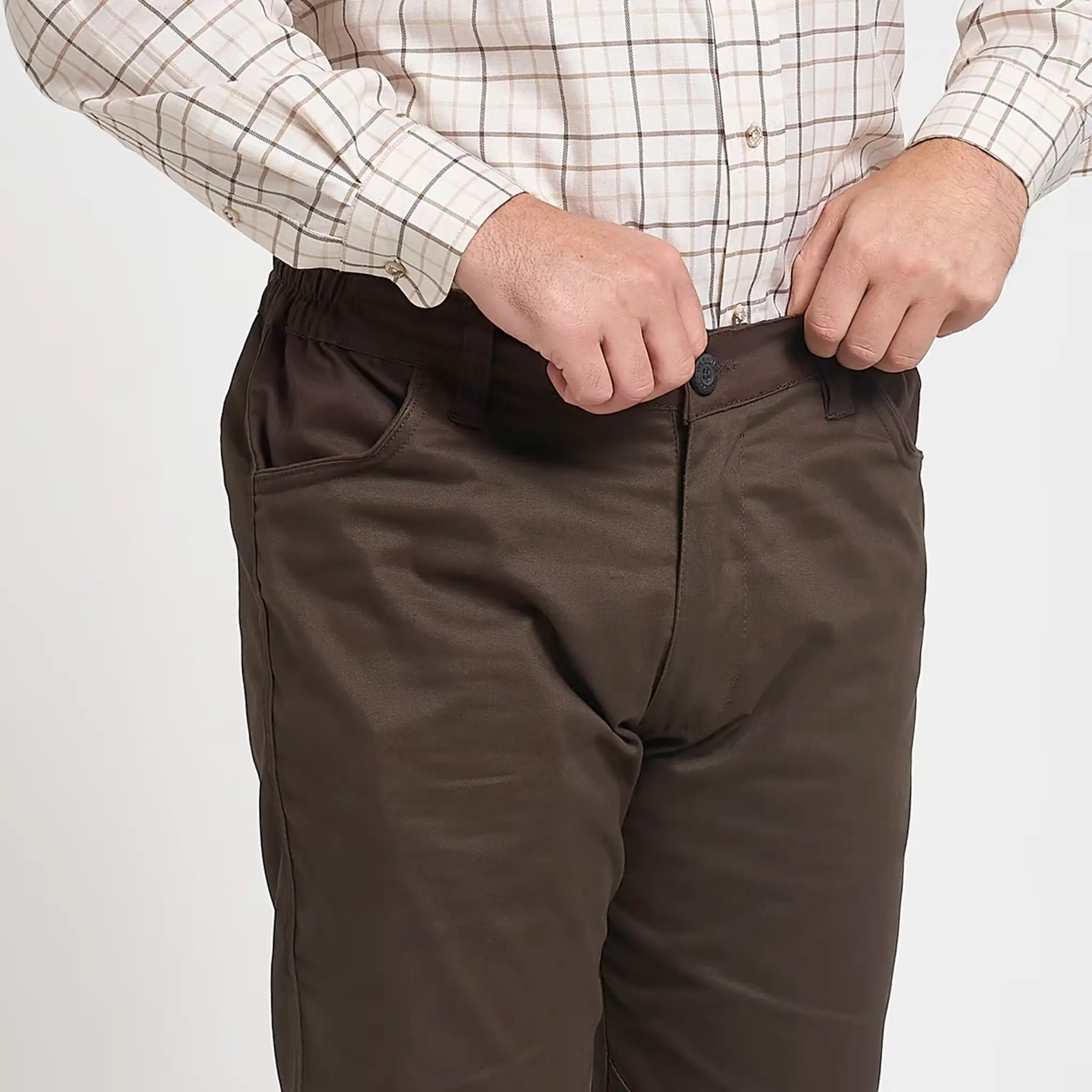 Jack Pyke Cotton Stretch Trousers - Olive Brown - Image 8