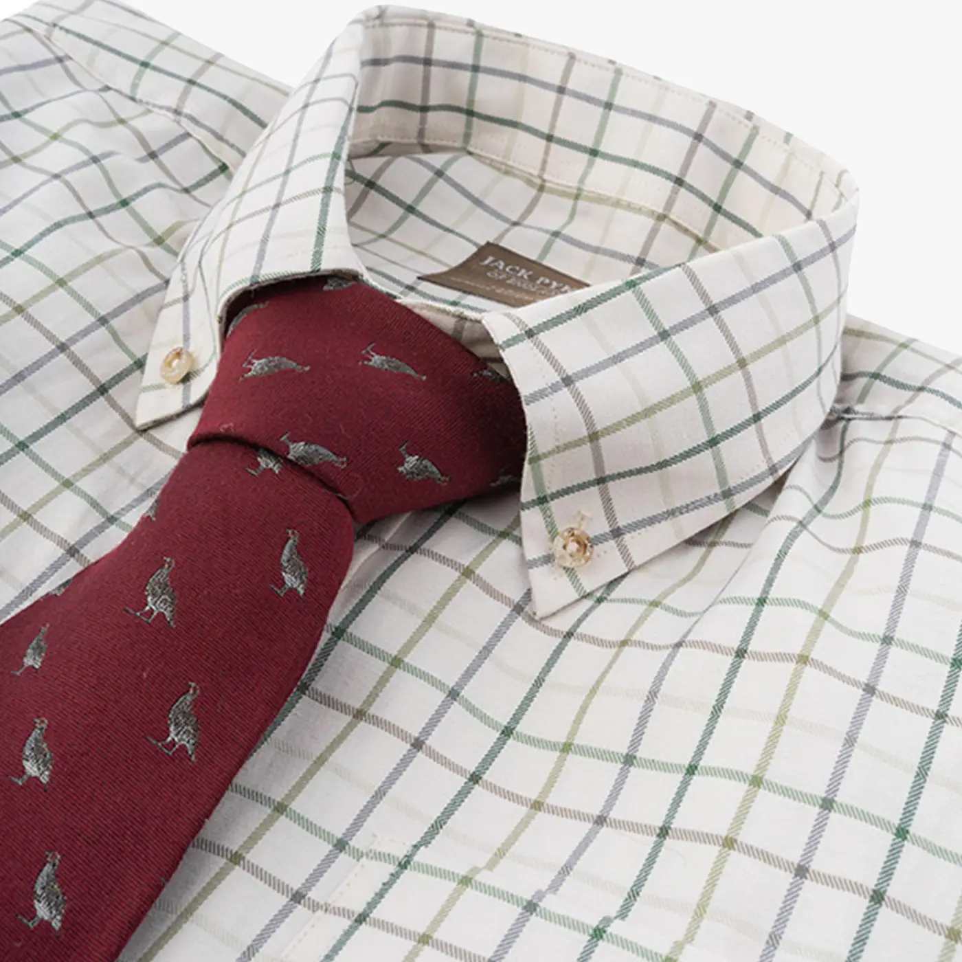 Jack Pyke Countryman Shirt - Classic Check Country Buttoned Shirt - Image 6