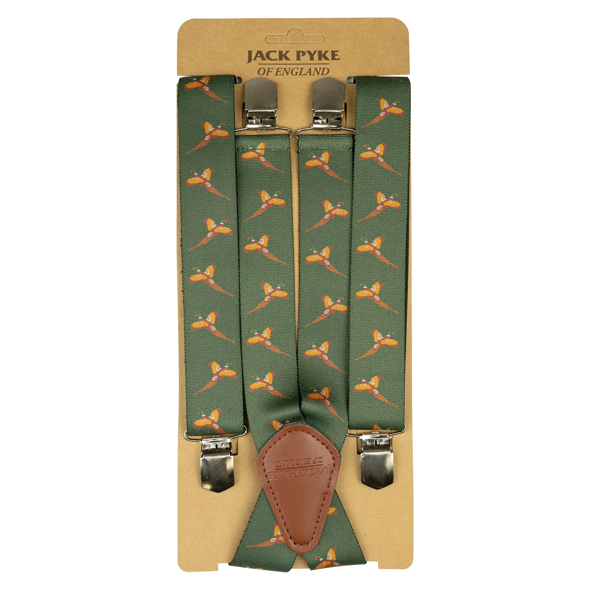 Jack Pyke Elasticated Braces with Pheasants - Image 3
