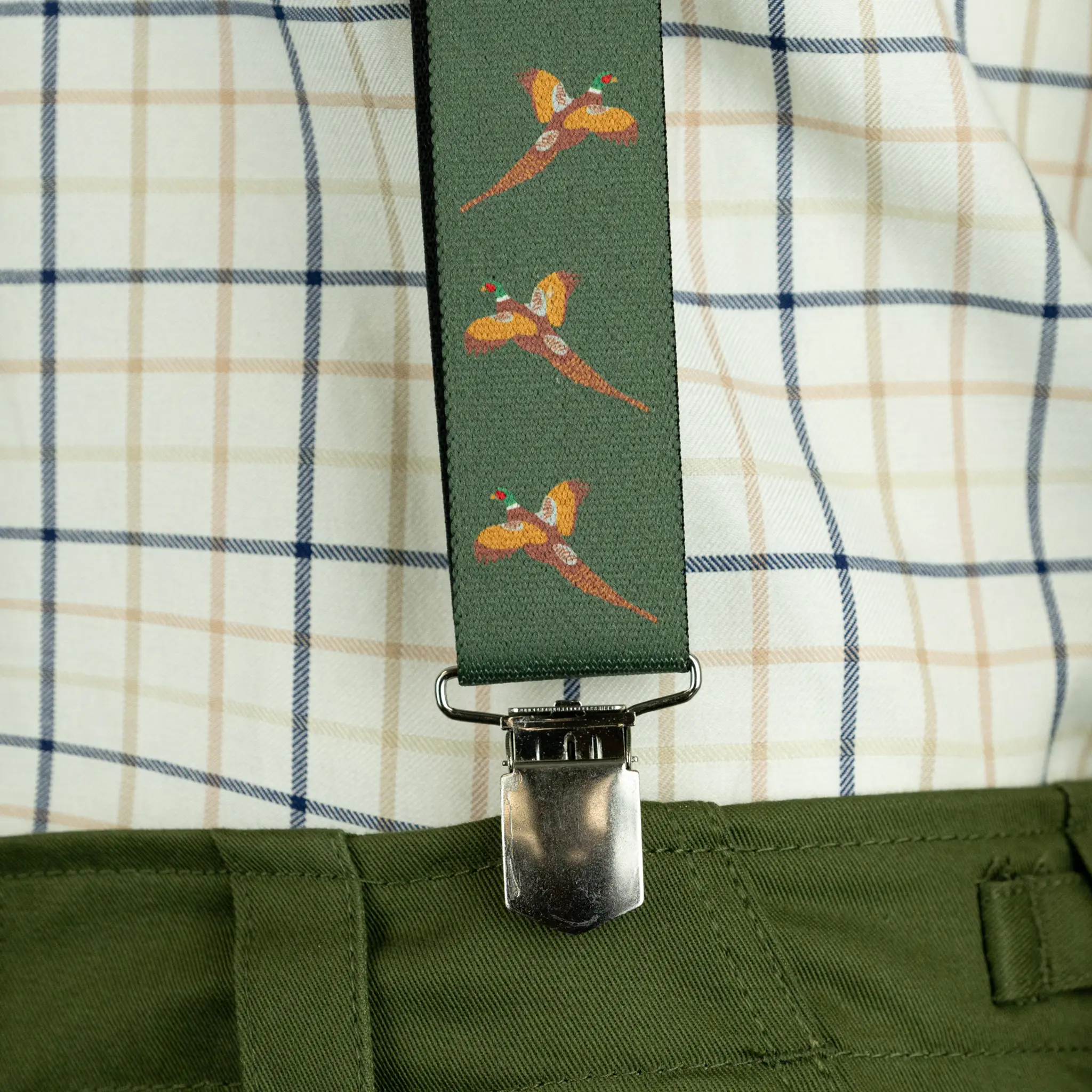 Jack Pyke Elasticated Braces with Pheasants - Image 7