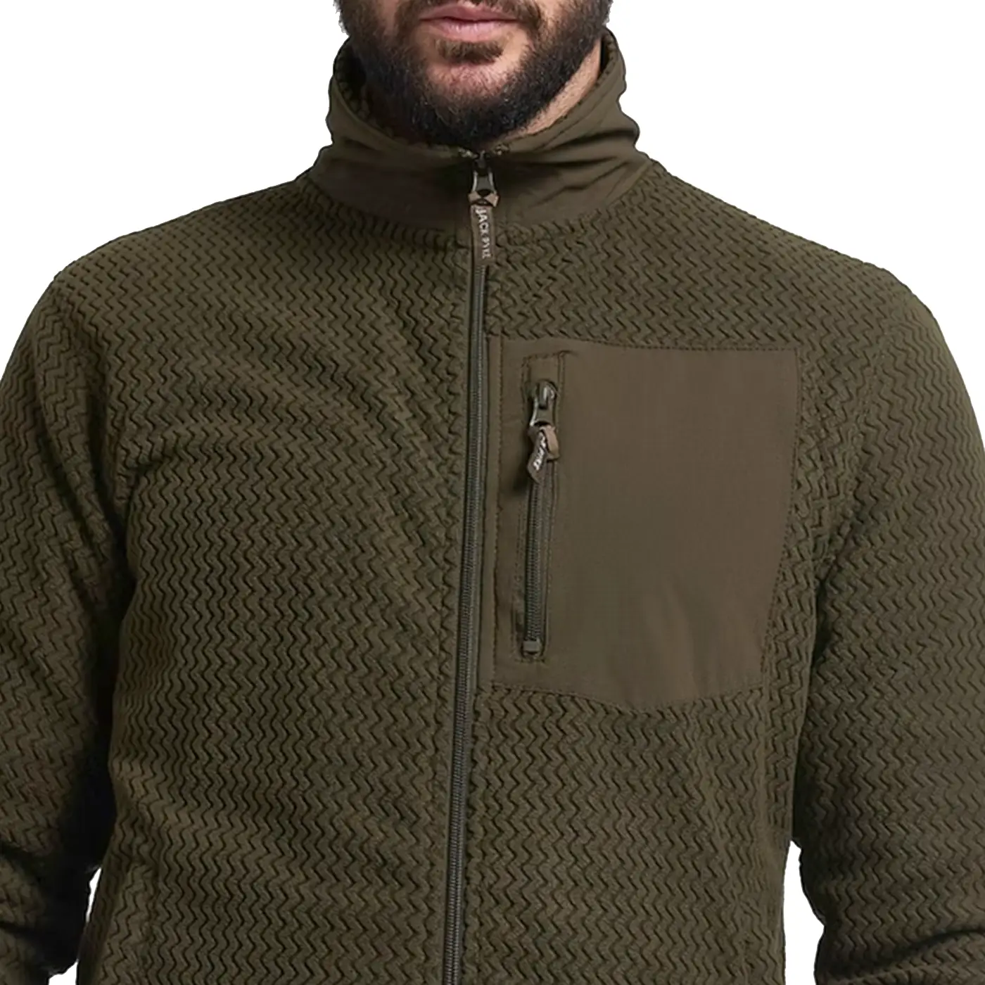 Jack Pyke Lightweight Z Fleece Jacket - Full Zip Thermal Jacket - Image 3