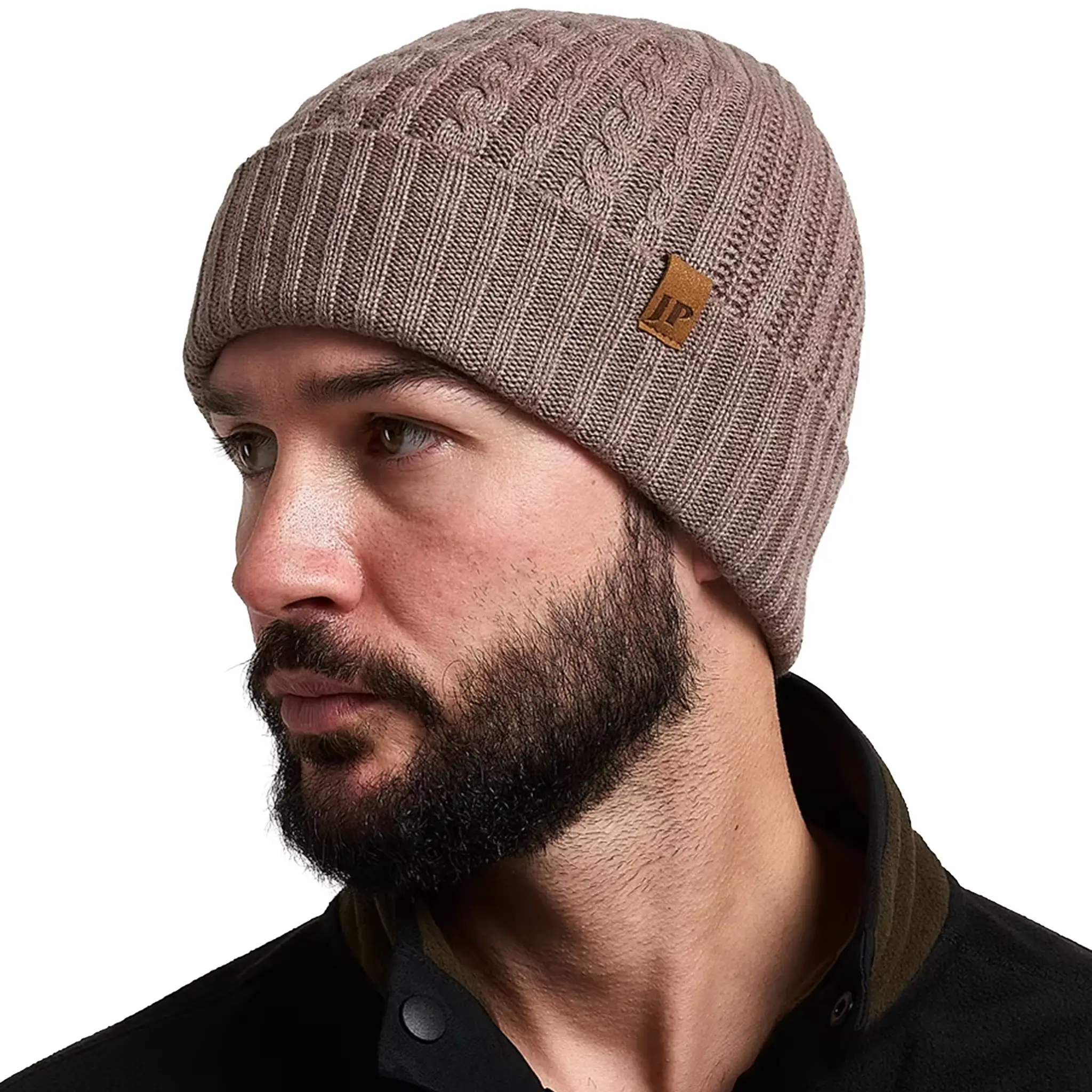 Jack Pyke Merino Wool Beanie Hat - Unisex Thermal Knit Watch Cap - Image 13