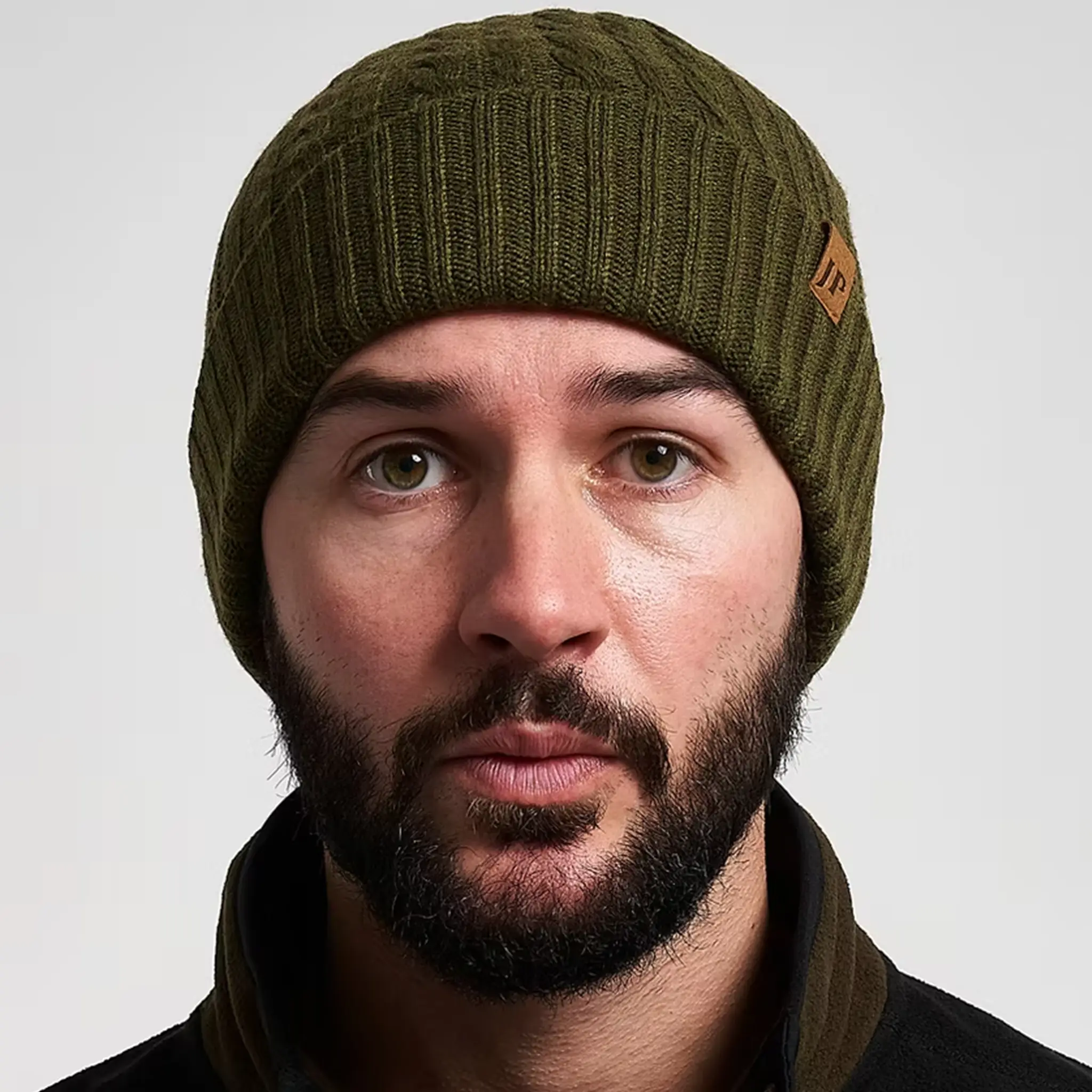 Jack Pyke Merino Wool Beanie Hat - Unisex Thermal Knit Watch Cap - Image 3