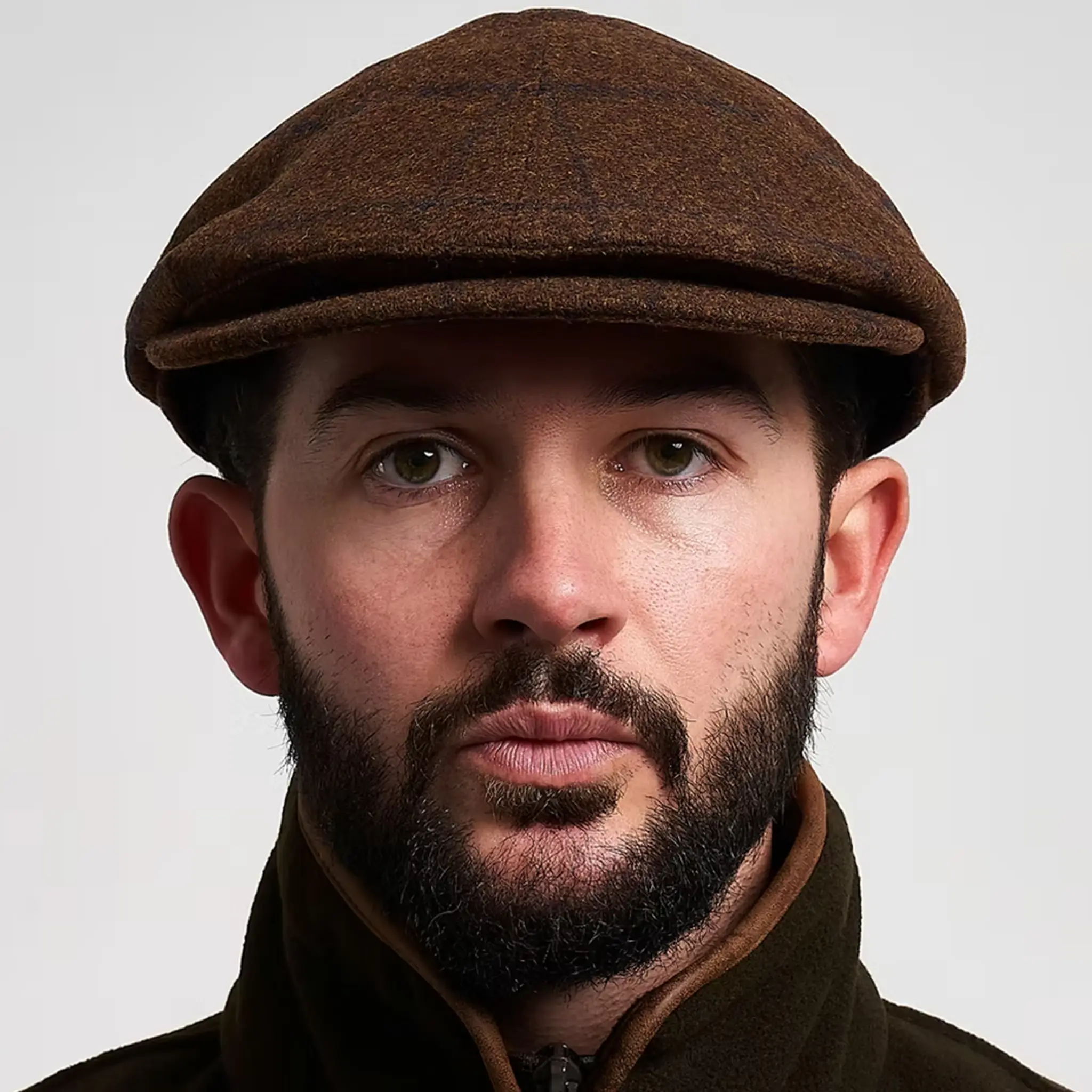 Jack Pyke Newsboy Cap - Classic 8-Panel Tweed Baker Boy Hat - Image 3