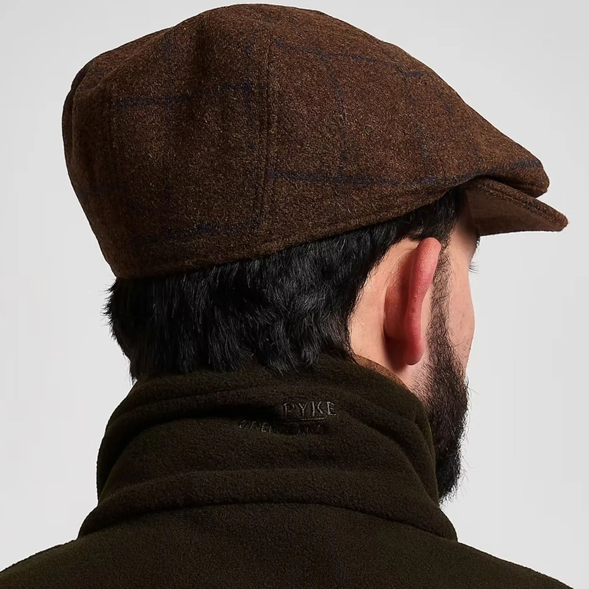Jack Pyke Newsboy Cap - Classic 8-Panel Tweed Baker Boy Hat - Image 4
