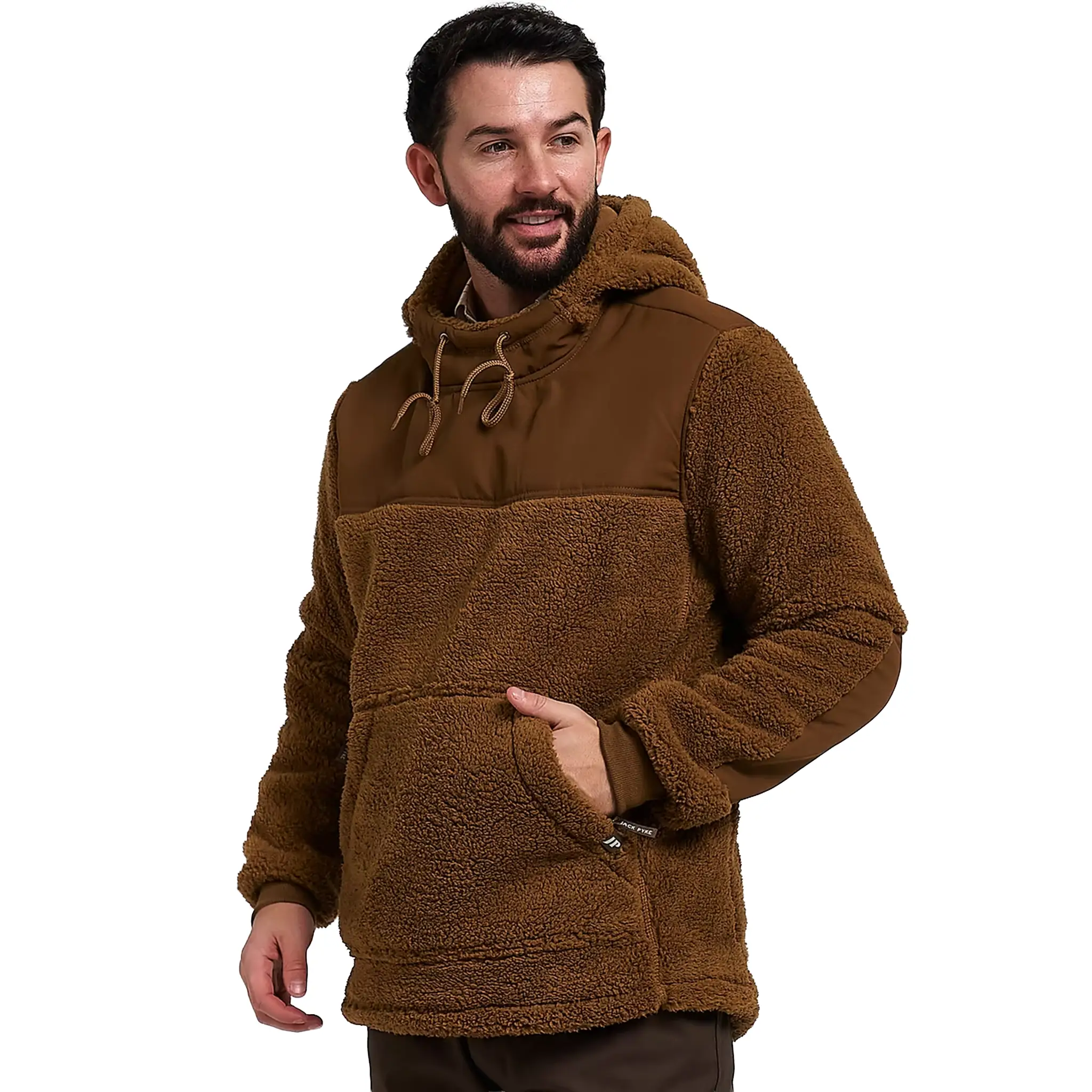 Jack Pyke Sherpa Fleece Hoodie Gen2 - Men's Thermal Hooded Top - Image 14