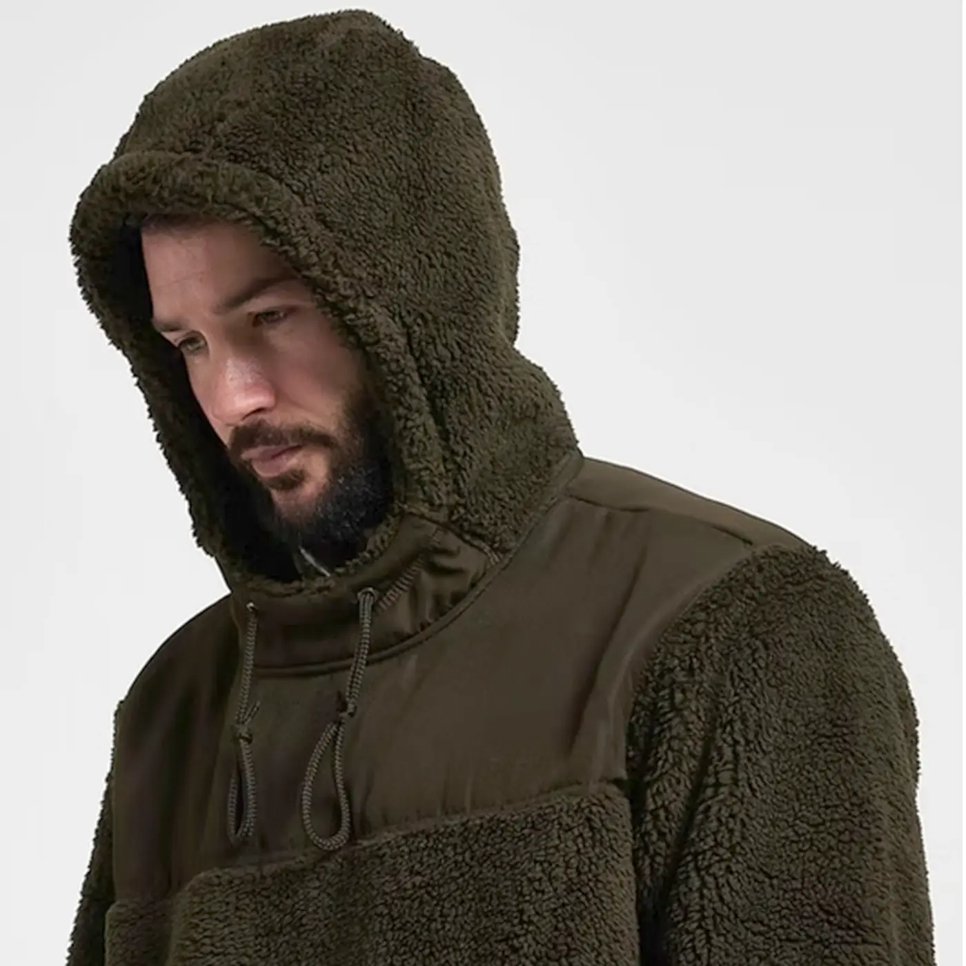 Jack Pyke Sherpa Fleece Hoodie Gen2 - Men's Thermal Hooded Top - Image 6