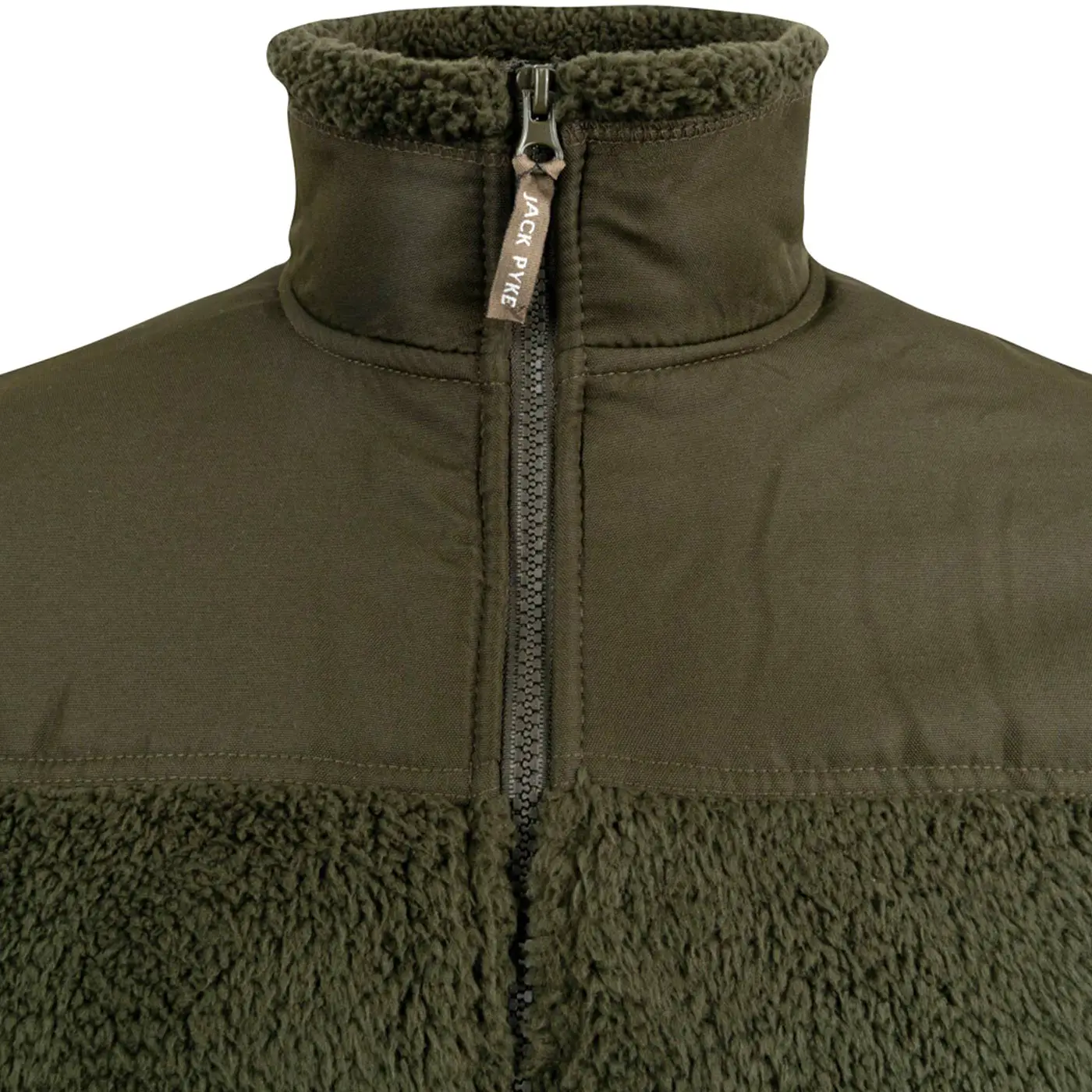 Jack Pyke Sherpa Fleece Jacket Gen2 - Men's Full Zip Thermal Coat - Image 5
