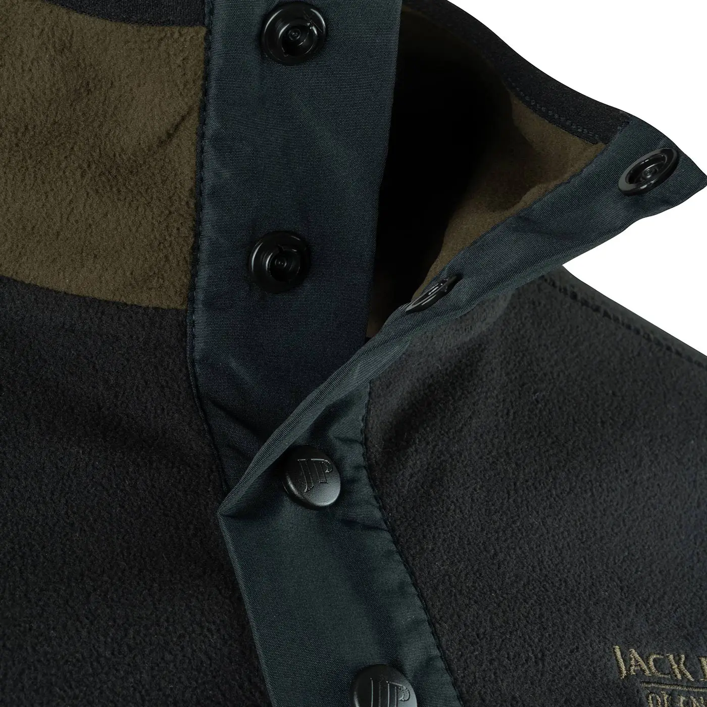 Jack Pyke Snap Neck Fleece Top - Men's Lightweight 1/4 Buttoned Pullover - Image 6