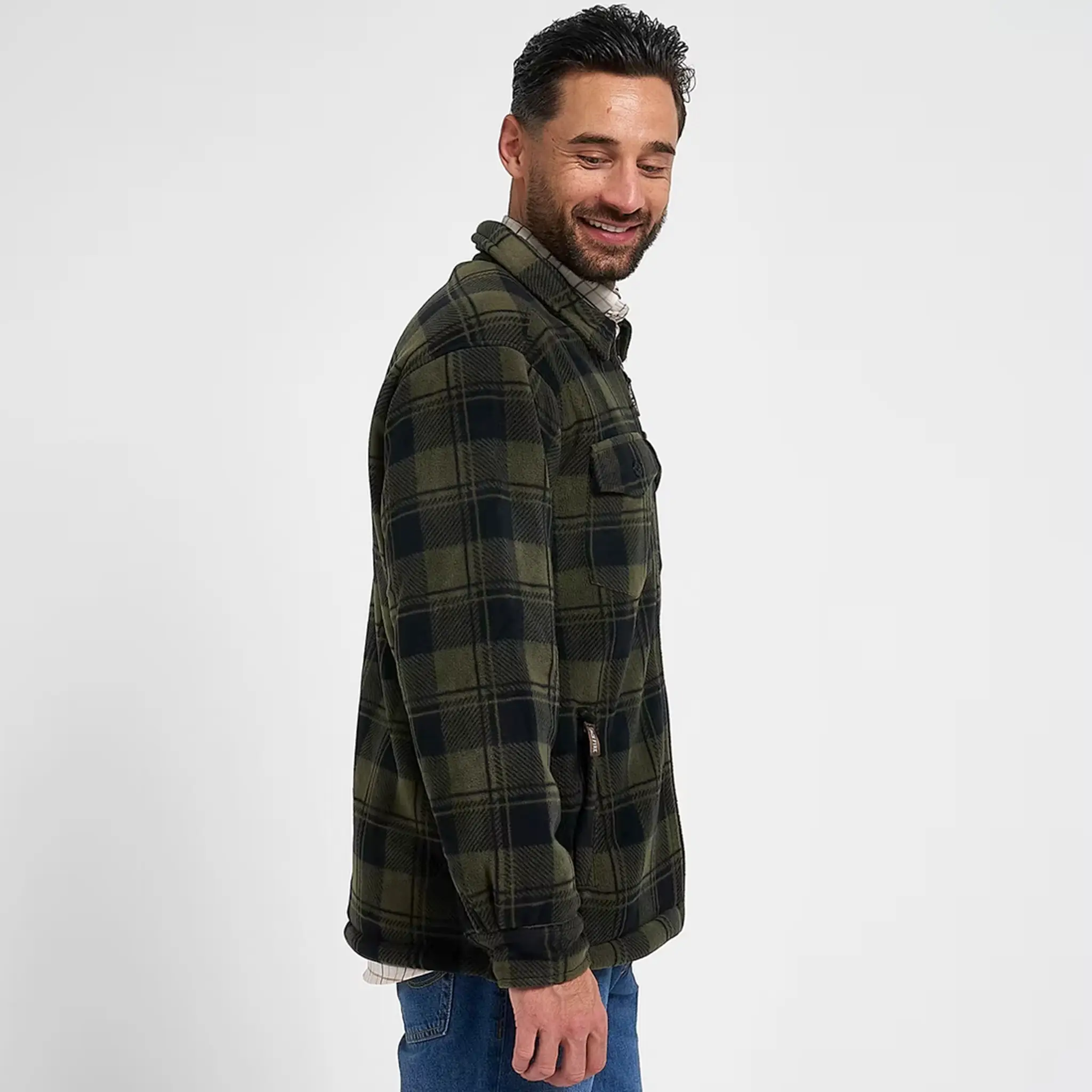 Jack Pyke Tundra Shirt - Sherpa Fleece Lined Shacket with Full Zip - Image 22