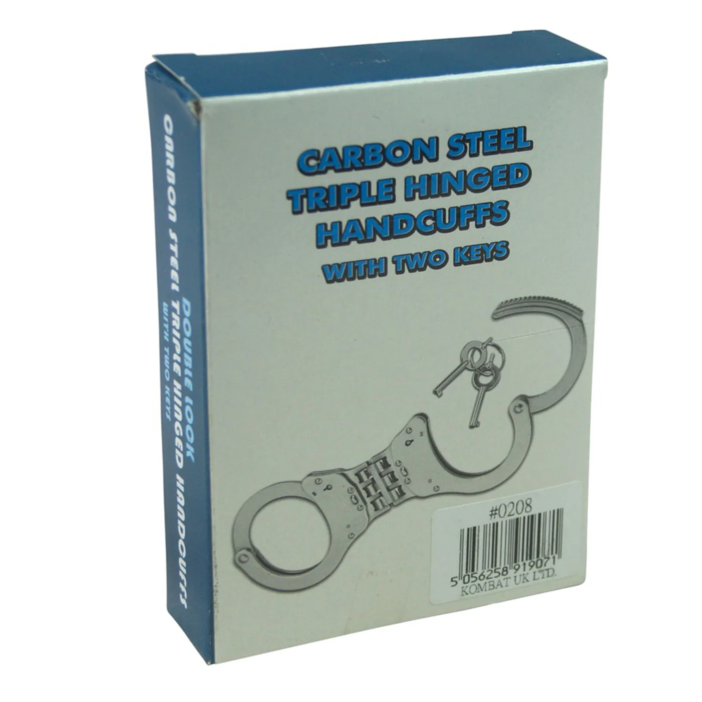 Kombat Triple Hinged Elite Speed Cuffs Black - Image 3