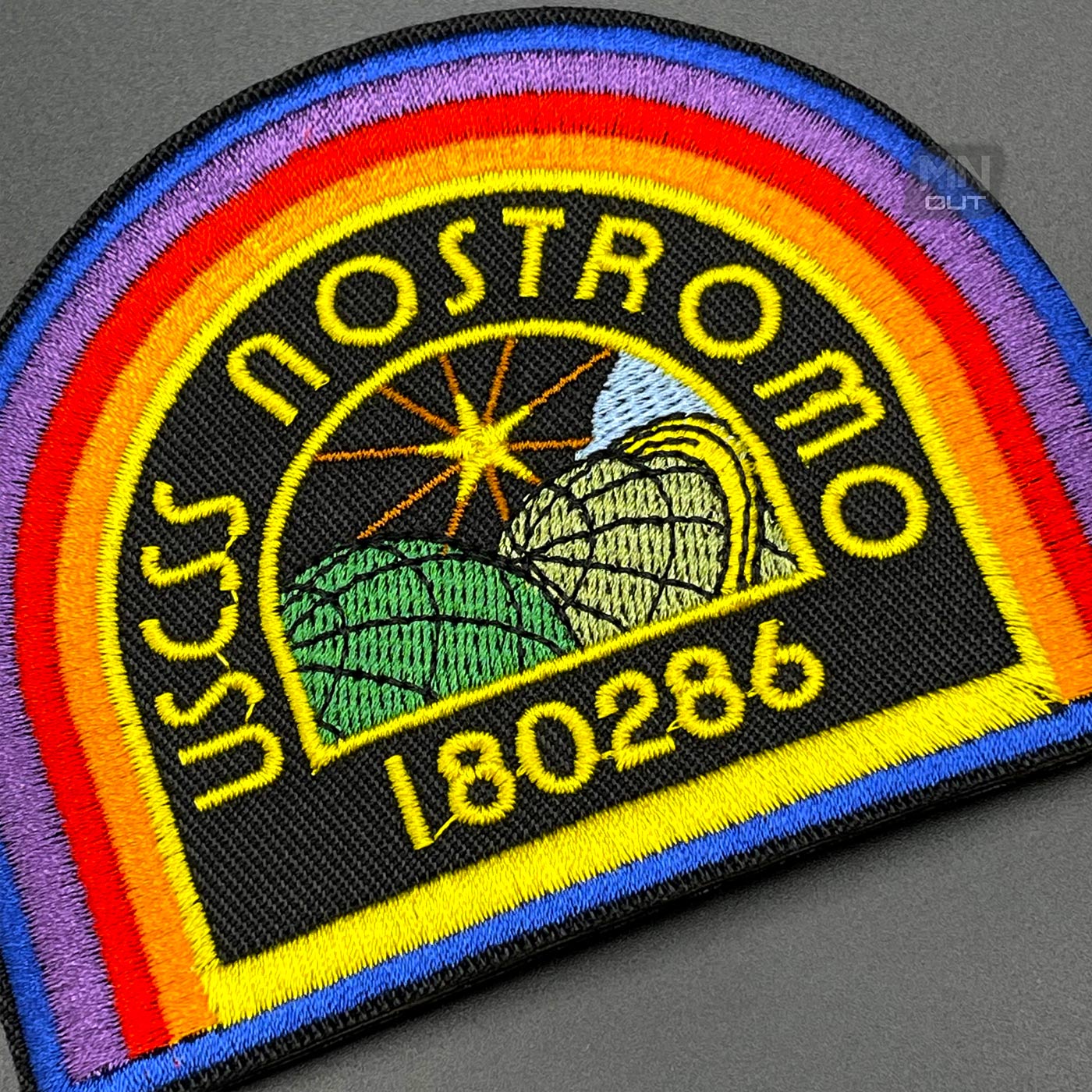 Large USCSS Nostromo Patch, Iron On, 10cm - Image 3