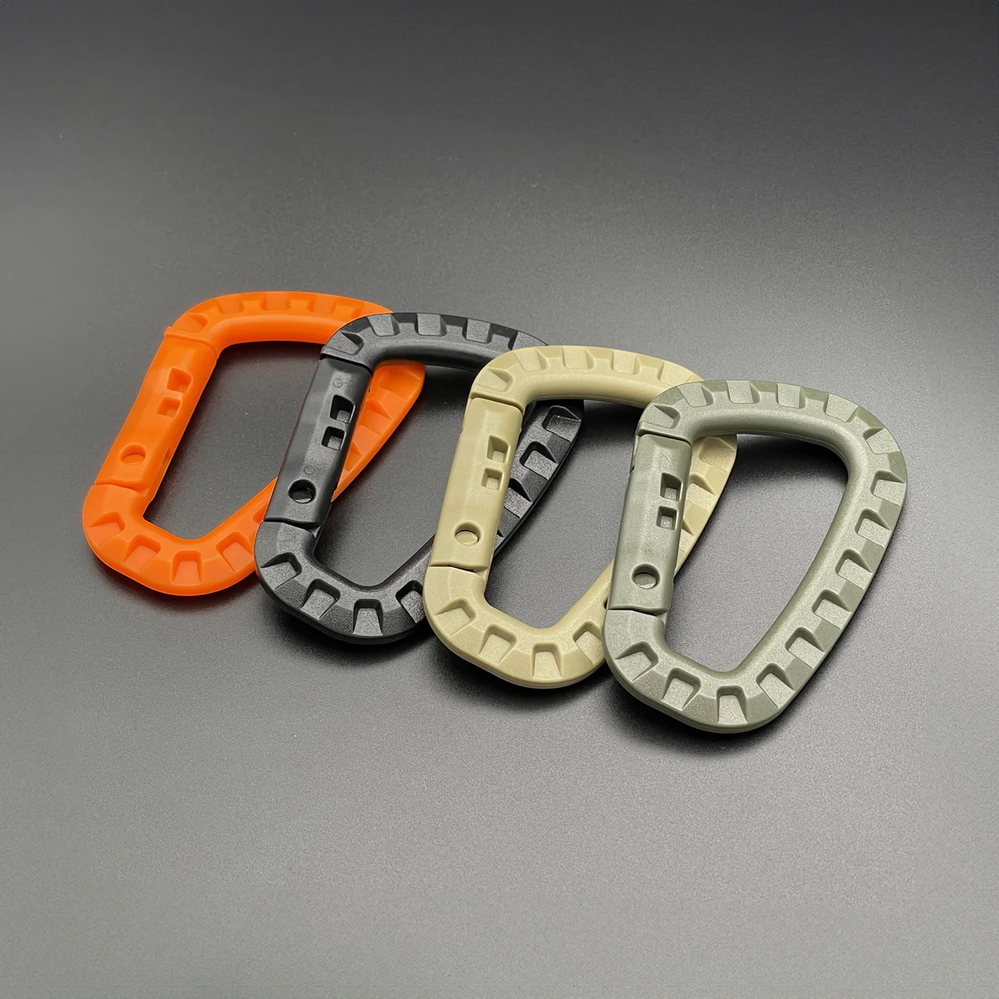 Tactical Carabiner: MOLLE Compatible Plastic Gear Clip - Image 3