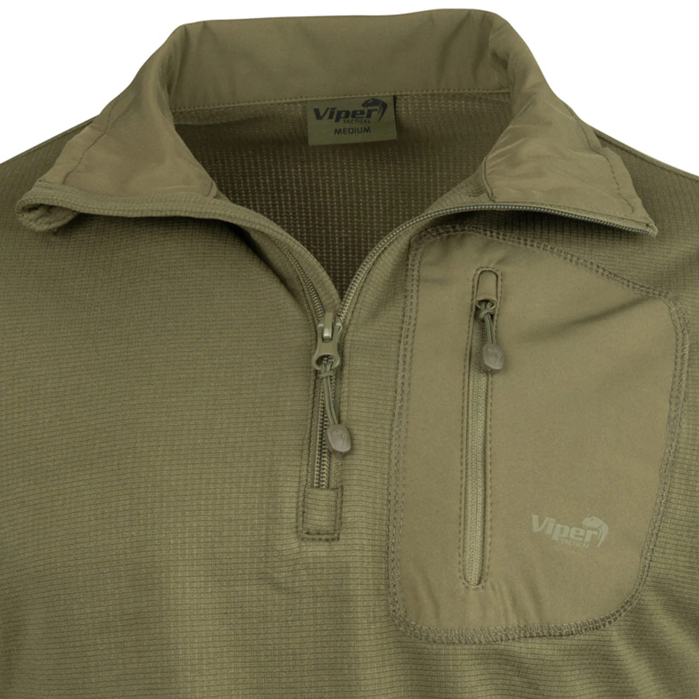 Viper Technical Mid-Layer Fleece Top - 1/4 Zip Thermal Pullover - Image 10