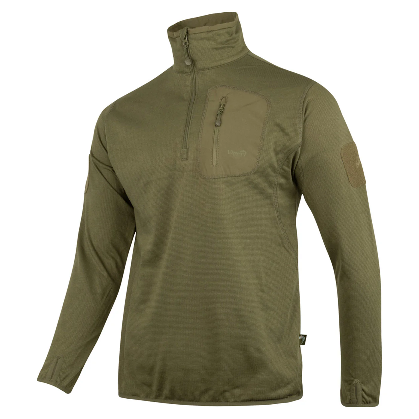 Viper Technical Mid-Layer Fleece Top - 1/4 Zip Thermal Pullover - Image 4