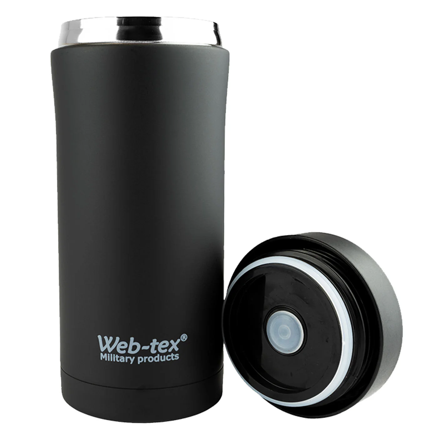Web-Tex Ammo Pouch Insulated Flask 330ml - Stainless Steel Thermos - Image 3