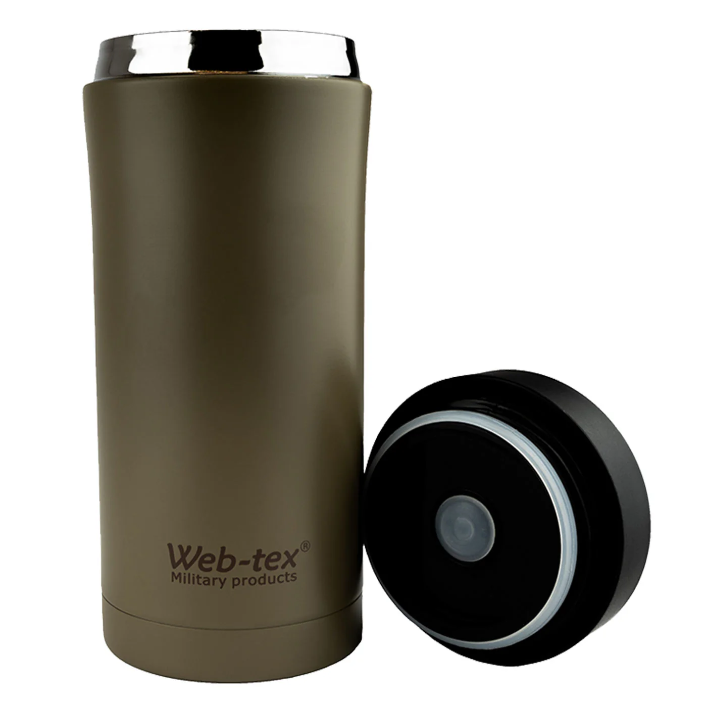 Web-Tex Ammo Pouch Insulated Flask 330ml - Stainless Steel Thermos - Image 5